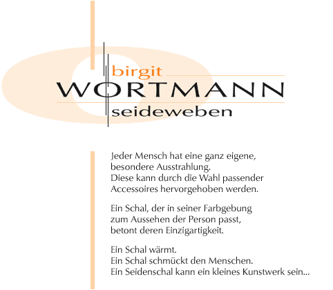 Birgit Wortmann - Handgearbeitete Seidenschals